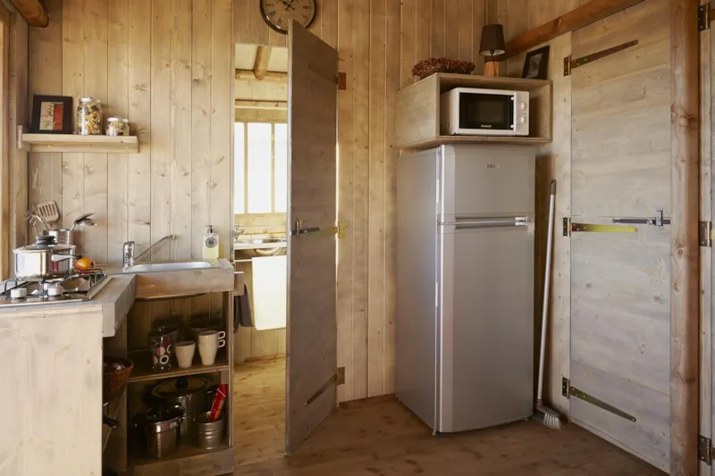 Cabane Lodge Bois Sur Pilotis Standard 38M² (2 Chambres) Dont Terrasse Couverte De 8M²