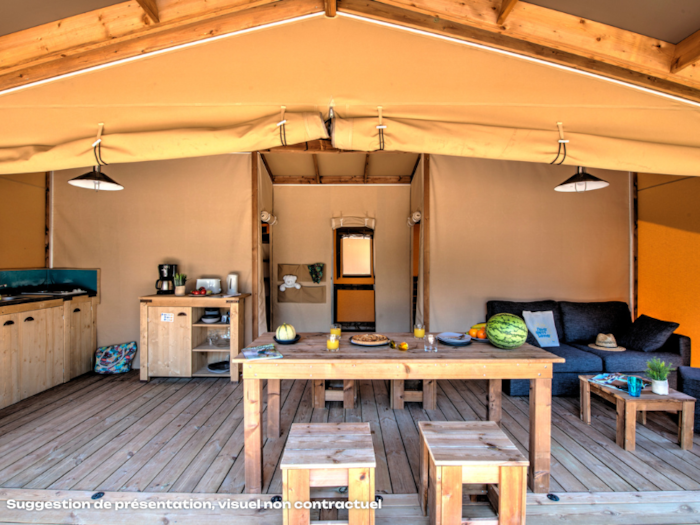 Ecolodge Cotton Toilée 35M² (3 Chambres) + Tv + Terrasse Couverte