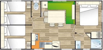 Cottage Family 31m² - 3 bedrooms — 6