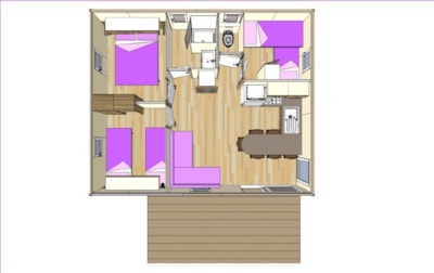 Chalet Prestige (3 bedrooms) TV — 5