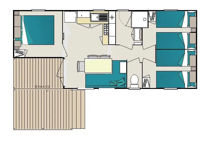 Cottage Loggia 3 Chambres