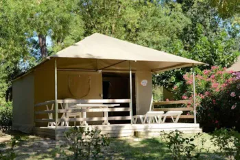 Mietunterkunft - Lodge Zelt - Camping Au Soleil d'Oc