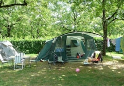 Kampeerplaats(en) - Standplaats 120M2 - Camping Au Soleil d'Oc