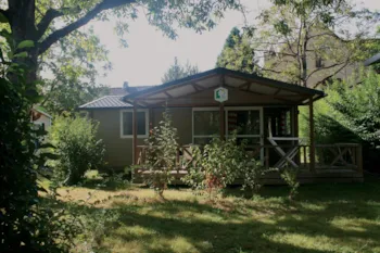 Mietunterkunft - Chalet Pmr Pour Personne À Mobilité Réduite Tv - Camping Au Soleil d'Oc