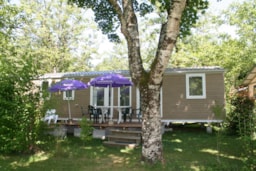 Huuraccommodatie(s) - Cottage Family Prestige, 3 Kamers  With Tv Included - Camping Au Soleil d'Oc