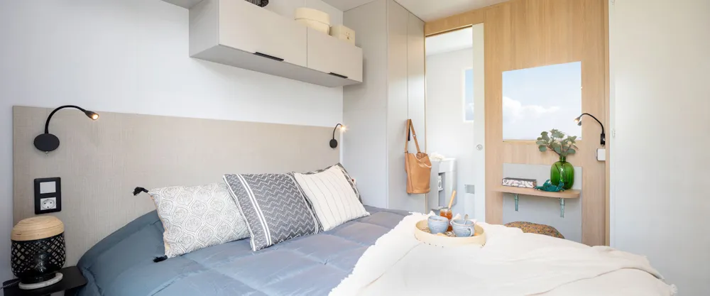 Location - Cottage Luxe 2 Chambres 2 Sdb - Camping Au Soleil d'Oc