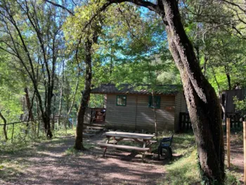 Accommodation - Chalet Érable Et Pêcher - 2 Bedrooms - Camping La Corconne