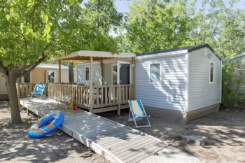 Mietunterkunft - Cottage 2 Schlafzimmer Klimaangle *** Behindertengerecht - Camping Sandaya Les Vagues