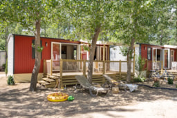 Huuraccommodatie(s) - Cottage 2 Slaapkamers **** New - Camping Sandaya Les Vagues