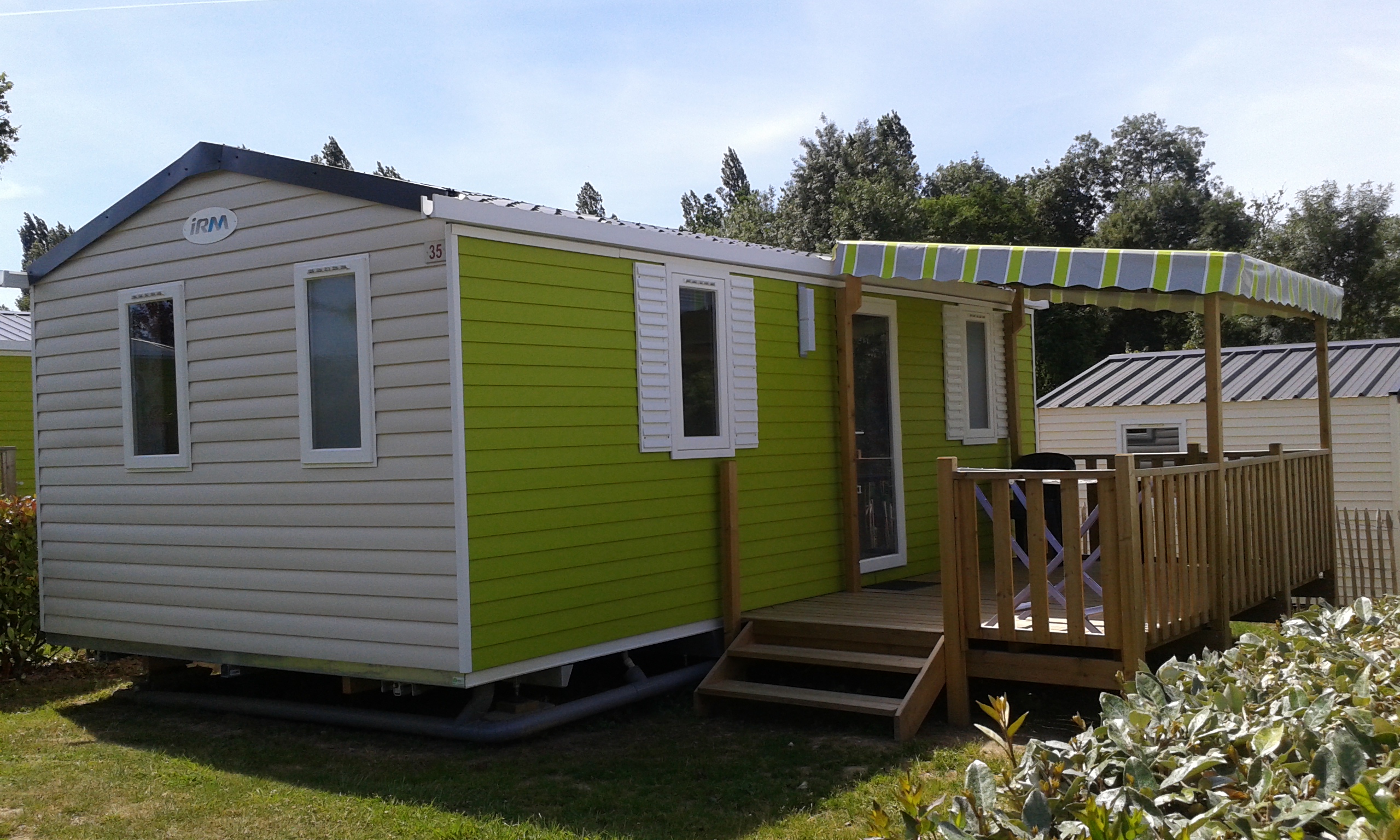 Location - Mobil-Home O'hara 29M² - 2 Chambres (2015) - Camping Le Pont Rouge