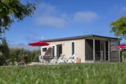 Mietunterkunft - Cottage Grand Large 2 Schlafzimmer Premium - Camping Sandaya Le Ranolien