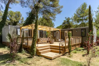 Mietunterkunft - Cottage Friends 5 Schlafzimmer **** - Camping Sandaya Le Ranolien
