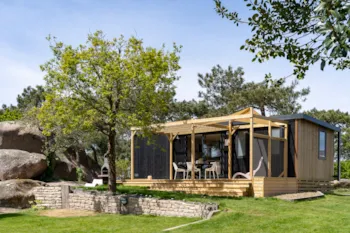 Mietunterkunft - Cottage Grand Large 2 Schlafzimmer Premium - Camping Sandaya Le Ranolien