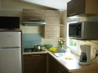 Mietunterkunft - Mobilhome Sun Tv - Capfun - Domaine de Kervel
