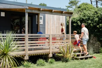 Mietunterkunft - Cottage Jardin Premium (4 Personen 2 Zimmer 2 Bäder) - YELLOH! VILLAGE - L'OCEAN BRETON