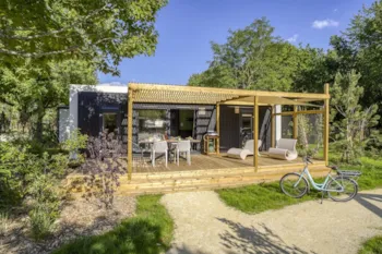 Mietunterkunft - Cottage Green Square 2 Schlafzimmer Premium - Camping Sandaya L'Escale Saint Gilles