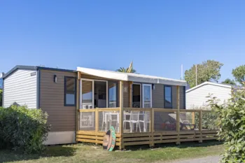 Mietunterkunft - Cottage Loctudy 3 Schlafzimmer **** - Camping Sandaya L'Escale Saint Gilles