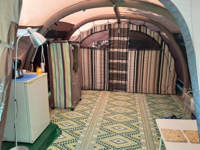 Tent - without toilet blocks — 2