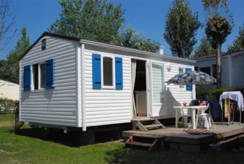 Mietunterkunft - Mobilheim Bikini Mit Tv - Camping Tohapi - Moulin de Kermaux