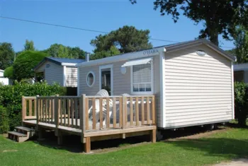 Mietunterkunft - Mobil Home Bis Confort Tv - Camping Tohapi - Moulin de Kermaux