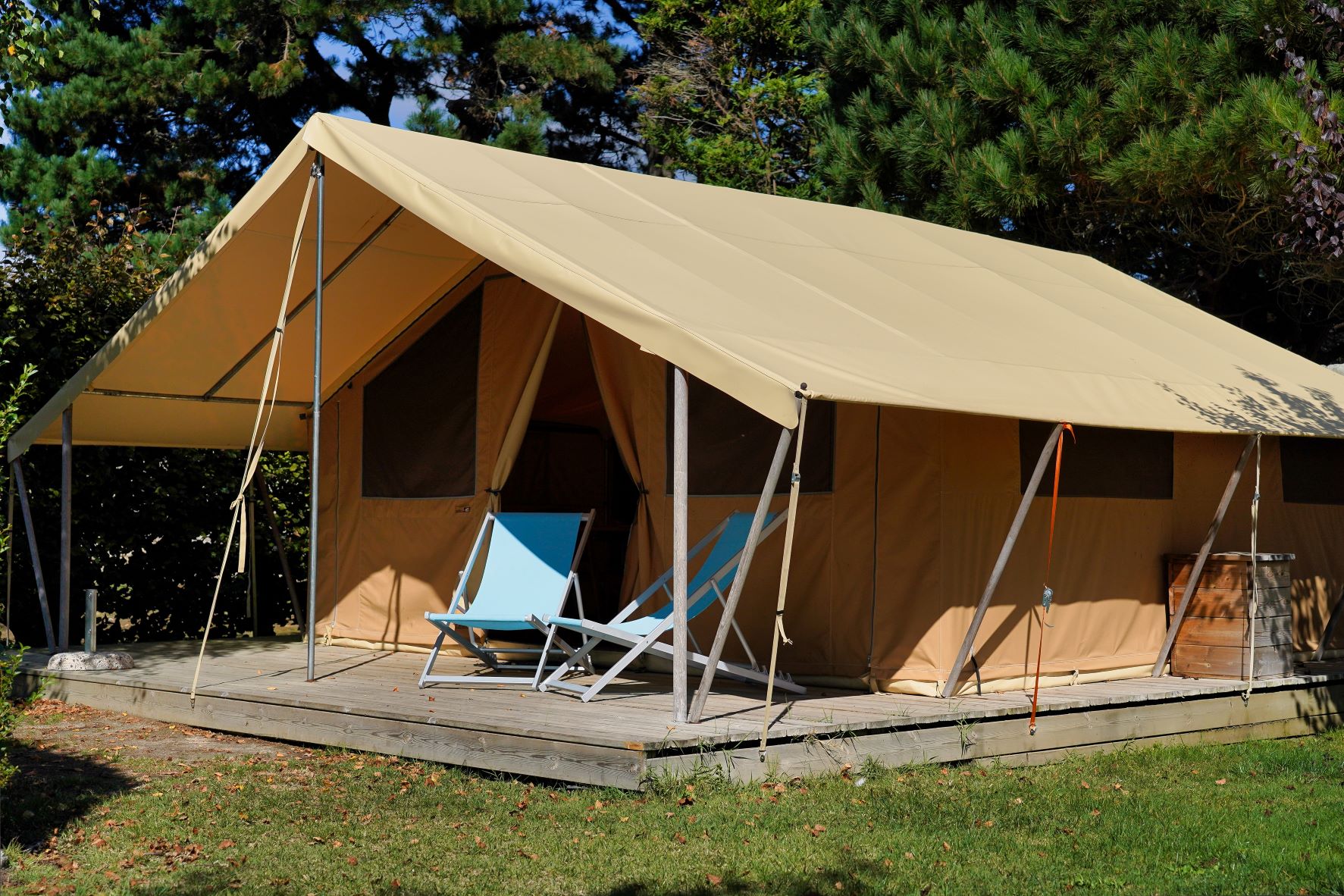Accommodation - Equipped Tent - Camping de la Baie
