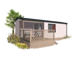 Alojamiento - Mobile Home *** 24M² Loggia 2 Bedrooms - Semi-Covered Terrace - Camping de la Baie