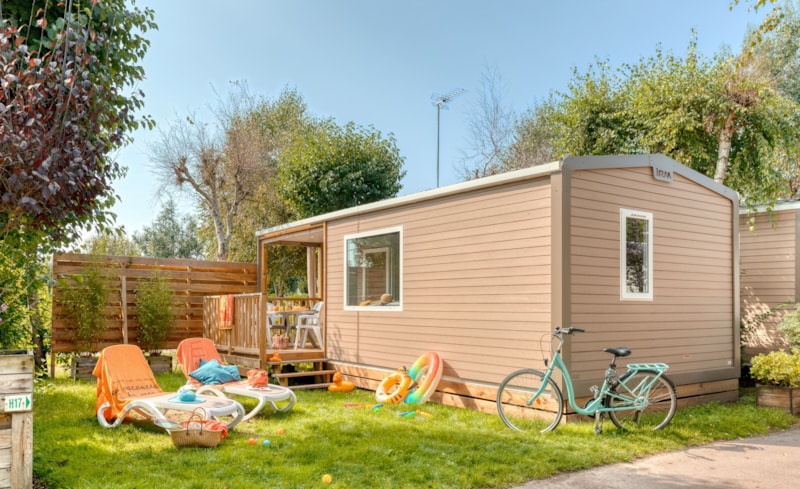 Mobile home *** 24m² LOGGIA 2 bedrooms - semi-covered terrace