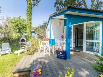 Mietunterkunft - Hütte Détente *** 2 Zimmer - Camping Marvilla Parks - Port de Plaisance