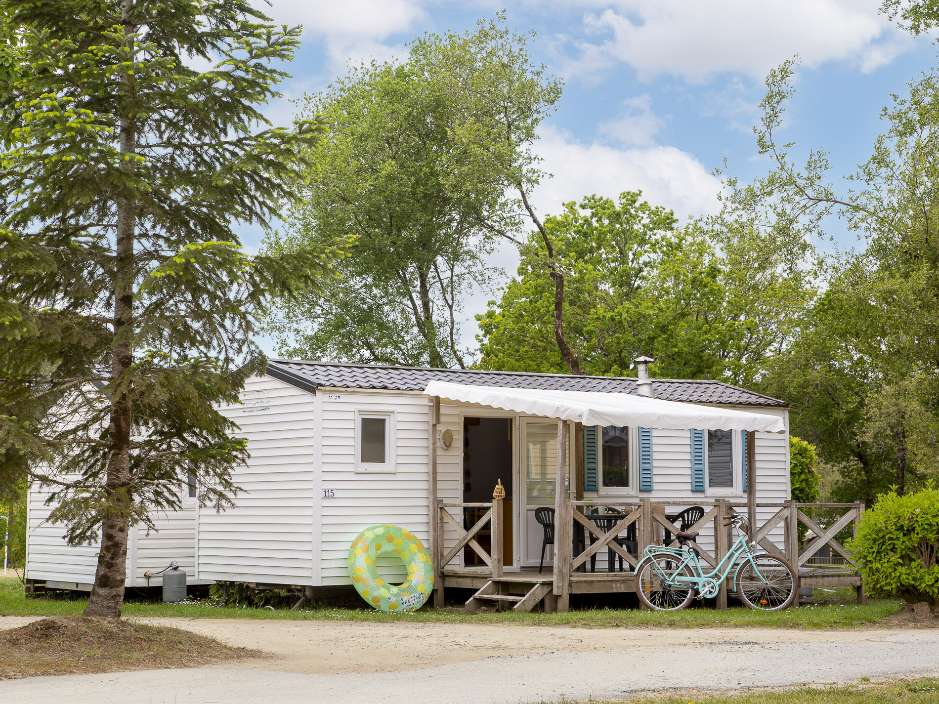 Location - Mobil Home Confort 1 Chambre - 1 Sdb - Romanée – Camping Le Châtelet