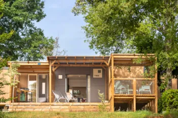Mietunterkunft - Mobilheim Exklusiv - 3 Schlafzimmer - 2 Badezimmer - Meerblick - ROMANEE Chatelet