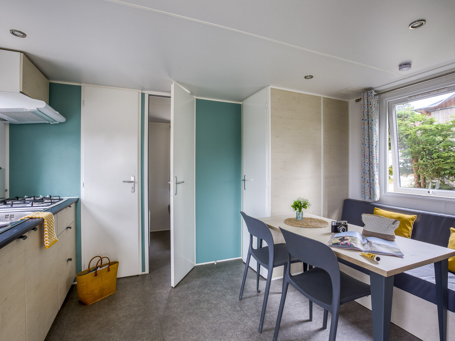Location - Mobil-Home Confort - 2 Chambres - Pmr - Romanée – Camping Le Châtelet
