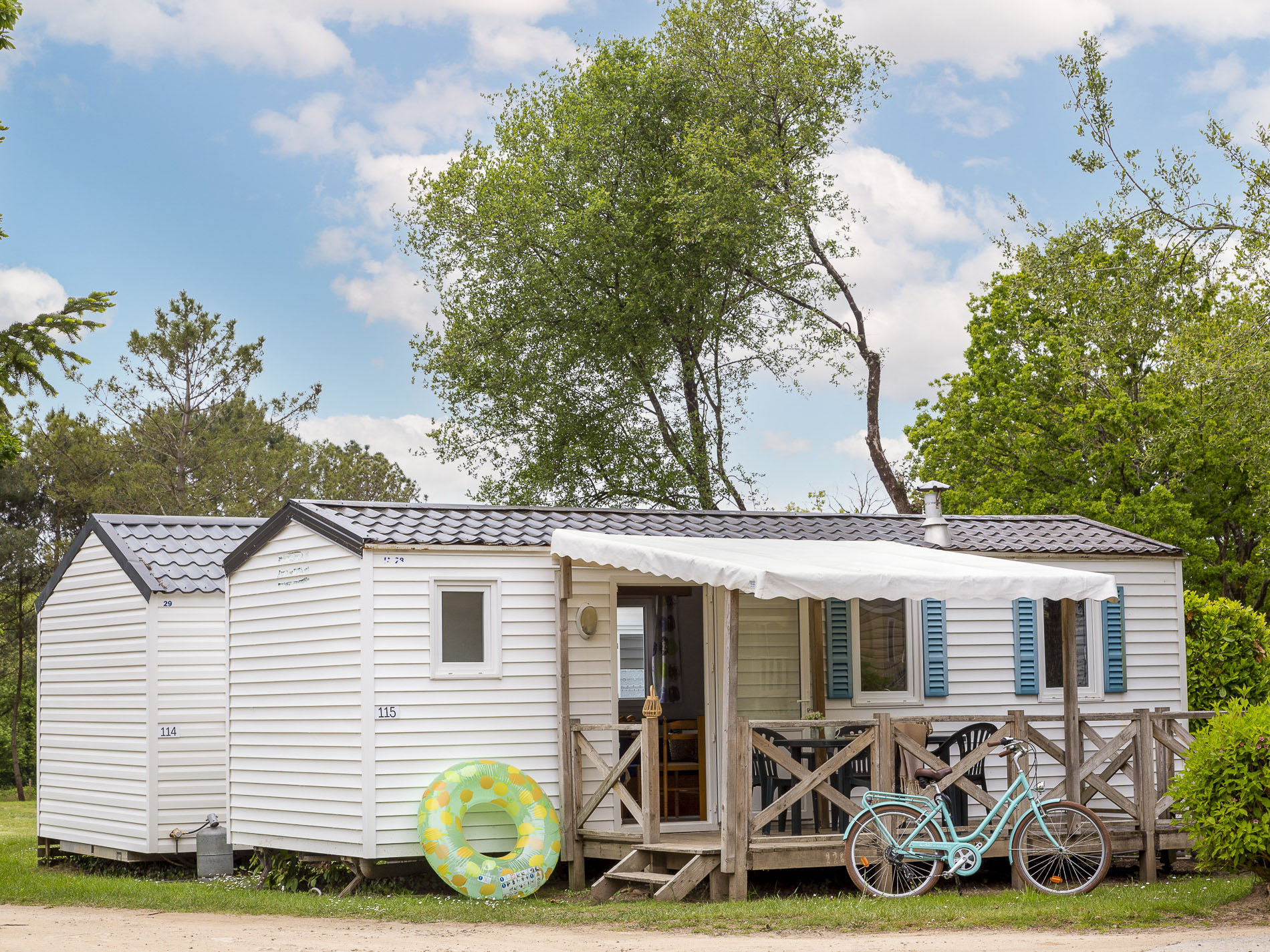 Location - Mobil-Home Confort - 2 Chambres - Romanée – Camping Le Châtelet