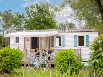 Mietunterkunft - Mobilheim Komfort - 2 Schlafzimmer - Meerblick - ROMANEE Chatelet