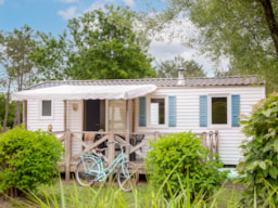 Mietunterkunft - Mobilheim Komfort - 2 Schlafzimmer - Meerblick - ROMANEE Chatelet