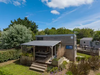 Mietunterkunft - Tiny House Premium – 2 Schlafzimmer – 1 Badezimmer – Meerblick - ROMANEE Chatelet
