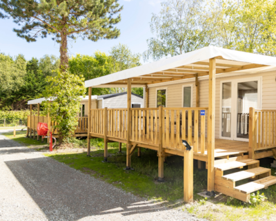 Mobile-home Confort 28m² (2 bedrooms) + terrace + TV — 2