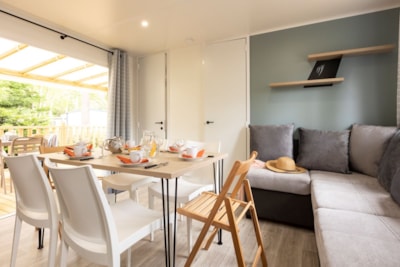 Mobile-home Premium 40m² (3 bedrooms) + terrace + TV + Dishwasher — 3