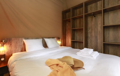 Tent Lodge Confort 34m² (2 bedrooms) - with private facilities — 8