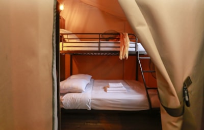 Tent Lodge Confort 34m² (2 bedrooms) - with private facilities — 9
