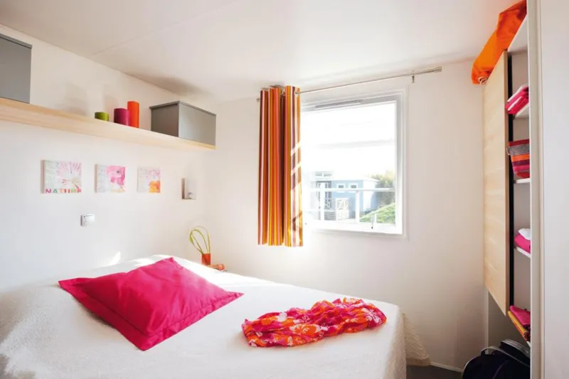 Mobil-Home Confort 28M² (2 Chambres) + Terrasse + Tv