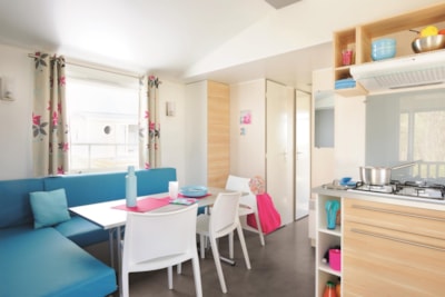 Mobile-home Confort 30m² (2 bedrooms) + terrace + TV — 4