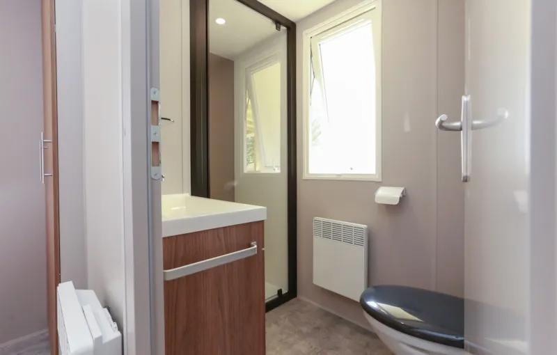 Mobil-Home Premium 40M² (2 Chambres) - 2 Salles De Bain + Terrasse + Tv