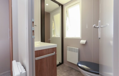 Mobile-home Premium 40m² (2 bedrooms) - 2 bathrooms + terrace + TV — 6