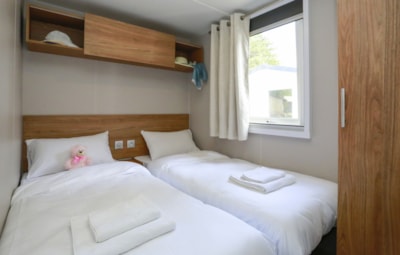 Mobile-home Premium 40m² (2 bedrooms) - 2 bathrooms + terrace + TV — 5