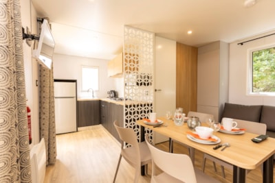 Mobile-home Premium 40m² (2 bedrooms) + terrace + TV — 4