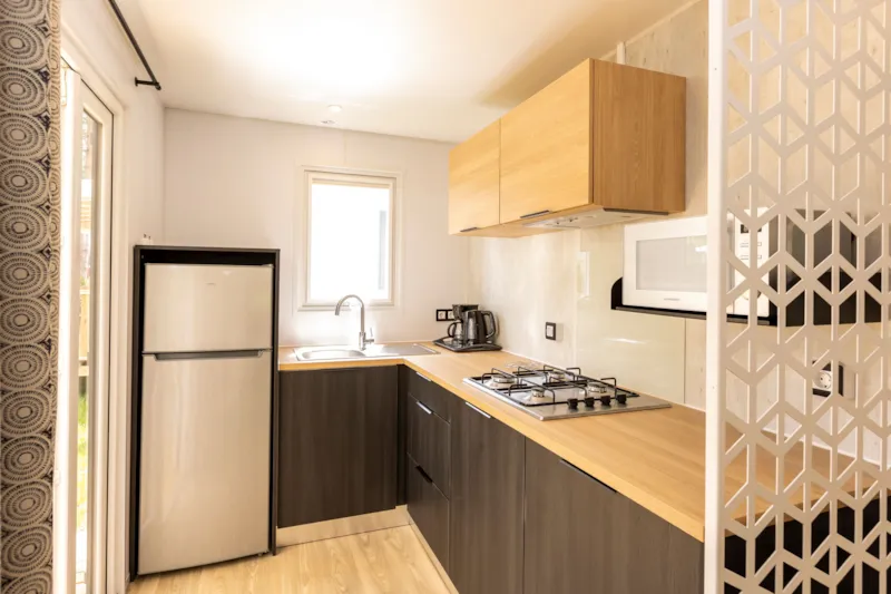 Mobil-Home Premium 40M² (2 Chambres) + Terrasse + Tv