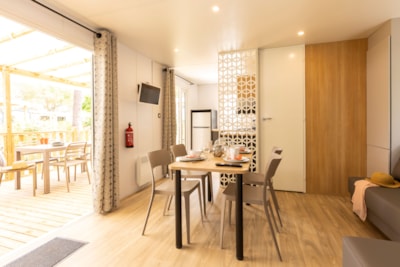 Mobile-home Premium 40m² (2 bedrooms) + terrace + TV — 3
