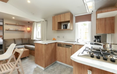 Mobile-home Premium 40m² (3 bedrooms) - 2 bathrooms + terrace + TV + Dishwasher — 2