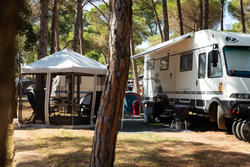 Standplaats Confort Camper
