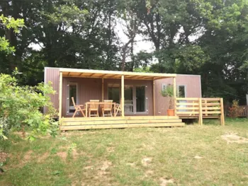 Mietunterkunft - Mobilheim Glamping Key West 3 Zimmer - Camping Marvilla Parks - Ty Nadan